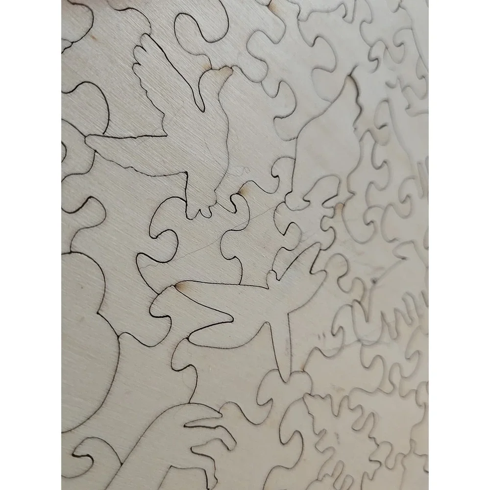 Quordle‎ Puzzles Striking Bird Wooden Jigsaw Fabulous Gift Puzzle